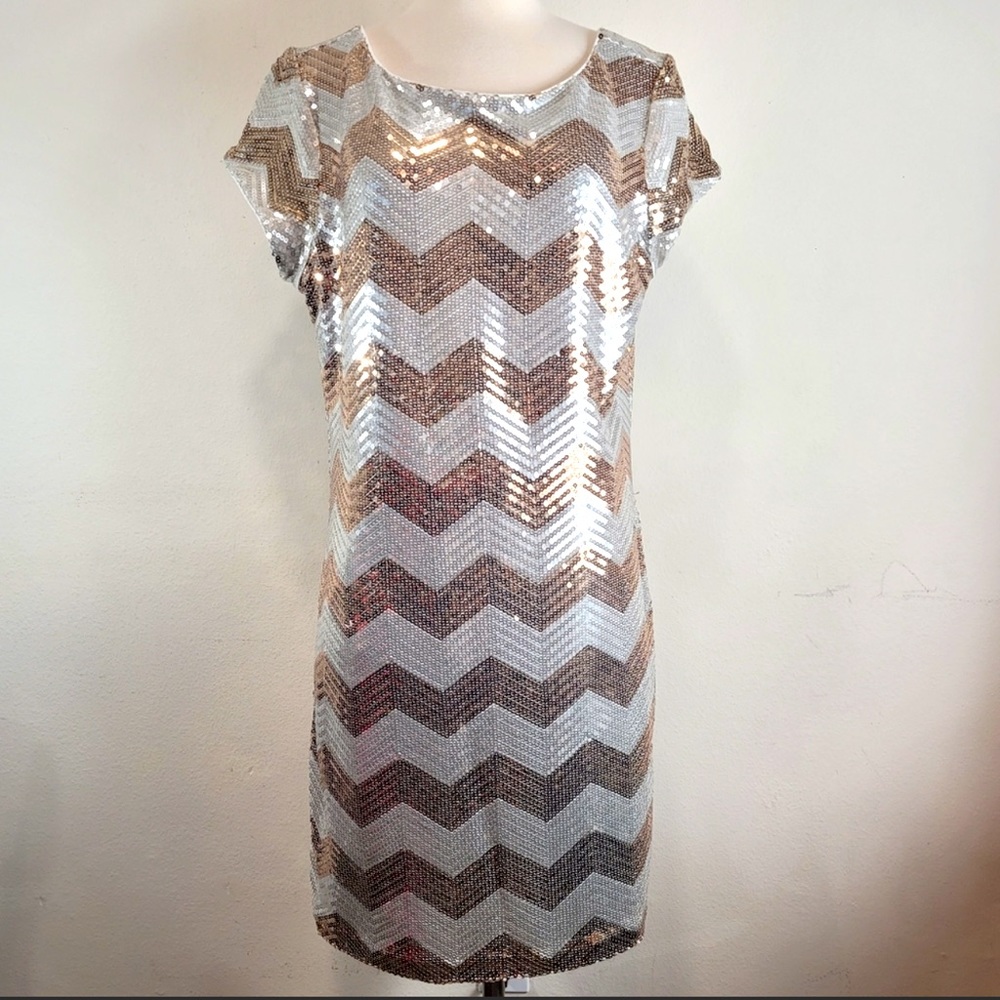 Whbm sequin show stopper dress xl